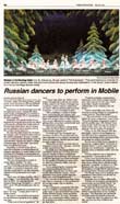 Mobile, AL-  Russian Seasons Ballet